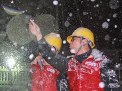 国网濮阳供电公司：抗雪保电模式全面开启