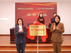 濮阳市妇幼保健院举行“三级甲等妇幼保健院”揭牌仪式