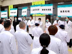 省三级医院卒中中心现场评价专家莅临市人民医院指导