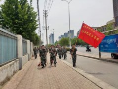 【大庆办】民兵争担当 助创卫生城