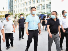 濮阳市人民医院领导赴市五院调研督导新冠疫情防控工作