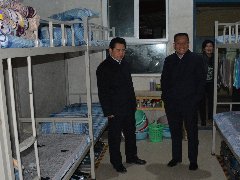 濮阳职业技术学院党委书记刘洪浩到附属中学调研指导