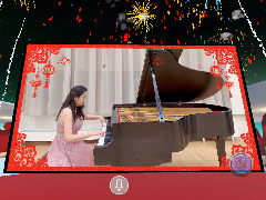 首届全球“元宇宙”元宵节钢琴家王宸海外祖国情