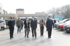 副省长戴柏华莅临濮阳市人民医院指导疫情防控工作