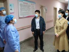 濮阳市妇幼保健院党委领导班子督导医院疫情防控工作