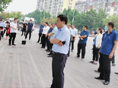 南乐县城关镇：党建比武争五星 观摩评比促提升