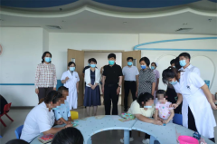 河南省残联党组书记、理事长刘延军到市妇幼保健院调研指导