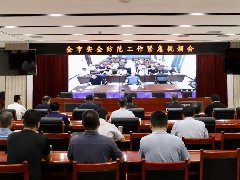 我市召开安全防范工作紧急视频会